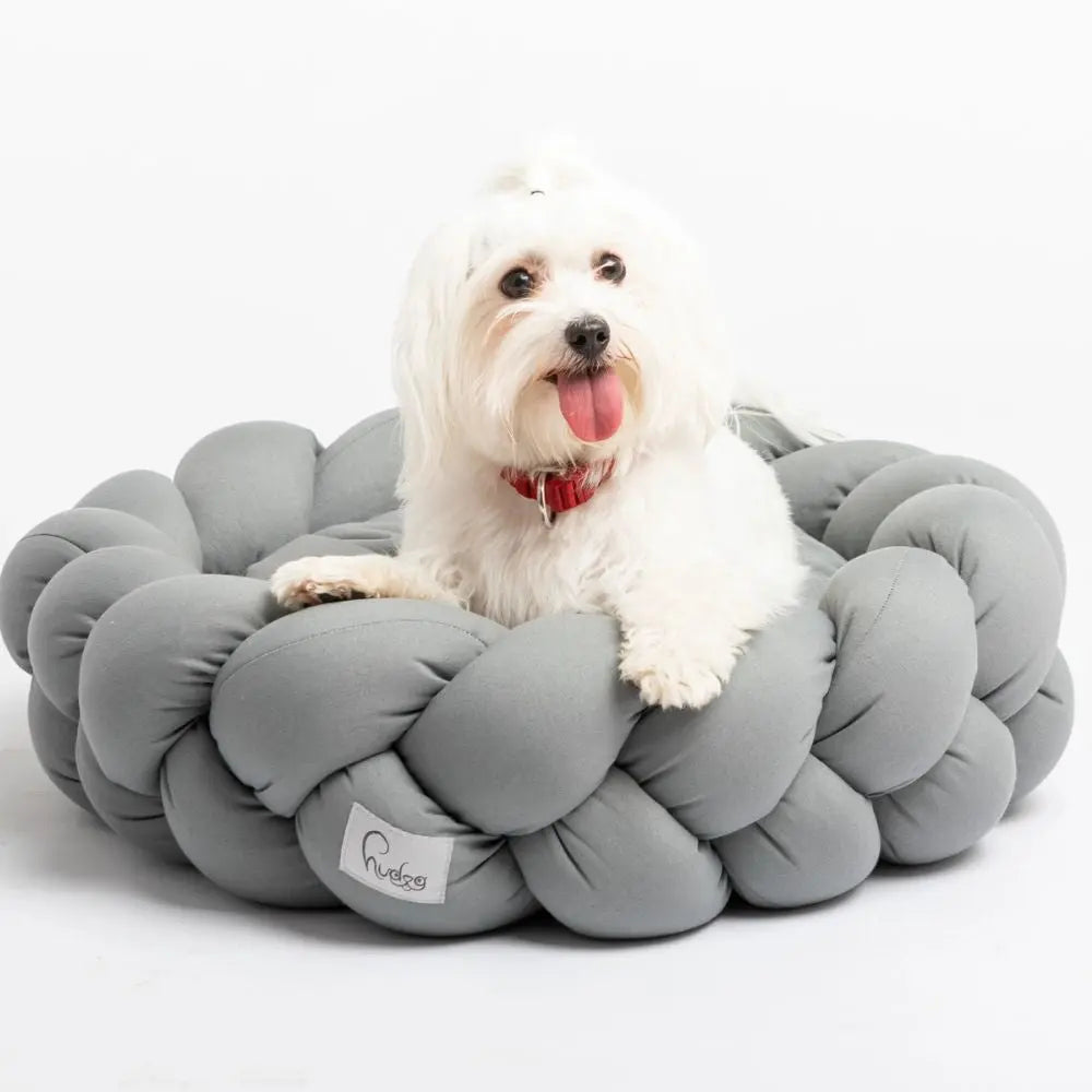 Rundes geflochtenes Hundebett - Hudog & Hucat Hudog & Hucat